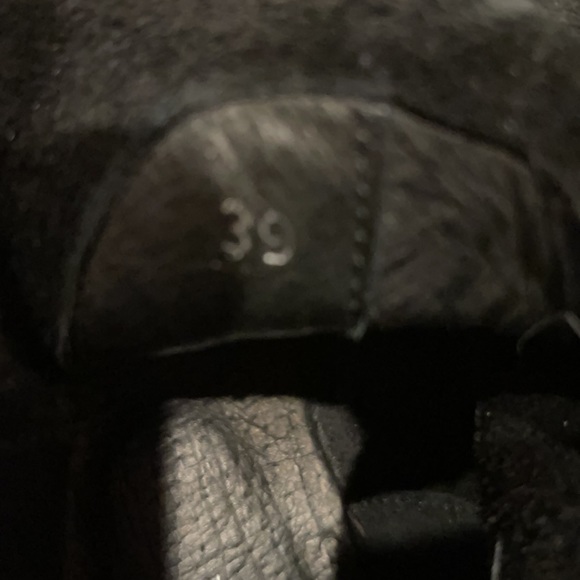 Minnelli Black Leather ankle boots made in Italy - Picture 8 of 9